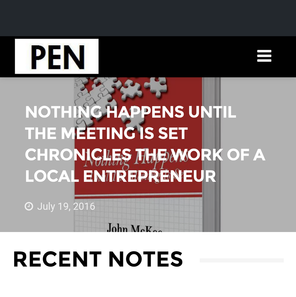 Book News Release in PEN July 19, 2016