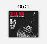 RELAX CHILL OUT WallArt