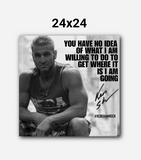 Ken Shamrock The Worlds Most Dangerous Man WallArt