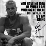Ken Shamrock The Worlds Most Dangerous Man WallArt