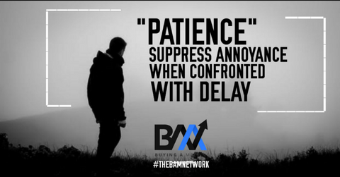 PATIENCE WallArt