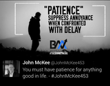 PATIENCE WallArt