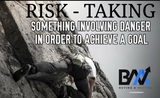 RISK TAKING WallArt